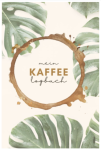 BrewUp Coffee Logbuch Cover vorne