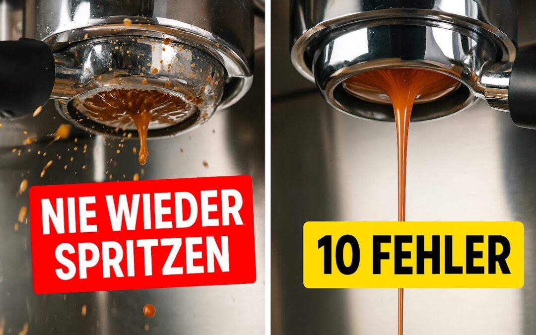Warum dein bodenloser Siebträger spritzt – und wie du es vermeiden kannst!